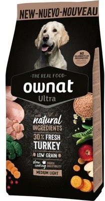 Pienso Perros Ownat Ultra Medium Light 3 kg